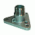 Groco 3/4" #316 Stainless Steel Nps To Npt Flange Adapter
