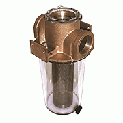 Groco ARG-1250 Series 1-1/4" Raw Water Strainer with Stainless Steel Basket