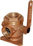 Groco BV2000 2" Full-Flow Flanged Ball Type Seacock
