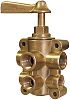 Groco FV65038 1/2" x 3/8" 6 Port Fuel Valve
