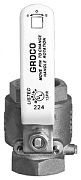 Groco IBV3000 3" Bronze Full-Flow In-Line Ball Valve