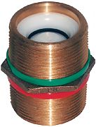 Groco PNC-1250 1 1/4" Bronze Check Nipple