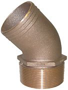 Groco PTHD-1500 Brz Pipe/Hose 45 1 1/2"