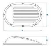 Groco SC2500L Bronze Strainer - 2.5"