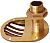 Groco STH-2500-W Brz Thru Hull W/Strainer + Nut