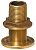 Groco TH-100-W Brz T Hull W/Nut G 1"
