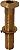 Groco THXL1250W 1-1/4" Bronze Extra Long Thru Hull Fitting