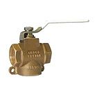 Groco TWV1500 1-1/2" Bronze Full-Flow 3-Way Valve