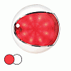 Hella Marine Euroled 130 Surface Mount Touch Lamp - Red/White LED - White Housing