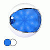 Hella Marine Euroled 175 Surface Mount Touch Lamp - Blue/White LED - White Housing