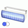 Hella Marine Sea Hawk XL Dual Color LED Floodlights - Blue/White LED - White Housing
