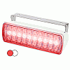 Hella Marine Sea Hawk XL Dual Color LED Floodlights - Red/White LED - White Housing