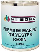 Hi-Bond 701020 Premium Marine Polyester Resin with Wax Gallon