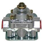 Holley 12-804 1-4 Psi Carbureted Two Port Fuel Pressure Regulator