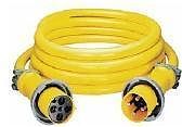 Hubbell CS50EXT4 50´ 125/250V 4 Wire Extension Cord