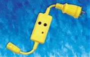 Hubbell HBL105GF 15A Female To 30A Male with GFCI Protection