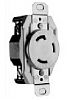 Hubbell HBL305CRR 30A 125V Female Dock Receptacle