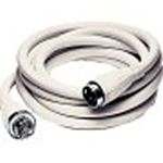 Hubbell HBL61CM52W 50A 125V/250V White Cable Set - 50´