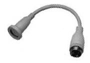 Hubbell HBL61CM55 30A Female to 50A 125V Male Adaptor