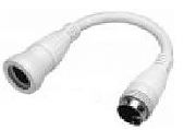 Hubbell HBL61CM71 30A Female to 50A 250V Male Adaptor