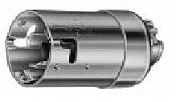 Hubbell HBL63CM61 50A 125V Male Plug