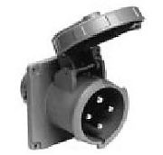 Hubbell M4100B12R 100A 125/250V Inlet