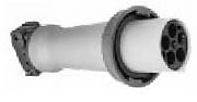 Hubbell M5100C9R 100A 30Y 120/208V Female Connector - 3 Phase