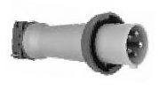 Hubbell M5100P9 100A 30Y 120/208V Male Plug - 3 Phase