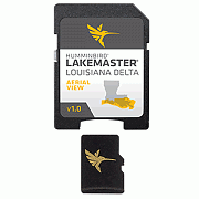 Humminbird LakeMaster Aerial Satellite View - Louisiana Delta