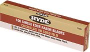 Hyde 13135 Single Edge Razor Blades 100PK