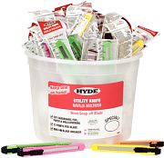 Hyde 49696 Pail of Utility Knives 50/Pail