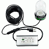 Hydro Glow SF100G 100W/120VVAC Underwater Dock Light - Green Anchored To Bottom