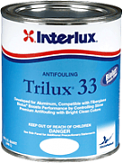 Interlux Trilux 33 Antifouling Bottom Paint Quart - YBA068Q - White