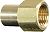 JR Products 07-30225 3/8" Fem Flare To 1/4"MPT Connector