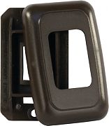 JR Products 12195 Single Sw Base/Face Plate Brw