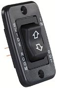 JR Products 12355 Single Slideout Switch Black