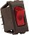 JR Products 12535 Illuminatd 12 Volt On/Off Sw Rd/Br