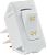 JR Products 12585 Labeled 12 Volt On/Off Switch Wht