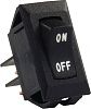 JR Products 12595 Labeled 12 Volt On/Off Switch Blck