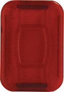 JR Products 13125 Snap In Cover Red