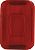 JR Products 13125 Snap In Cover Red