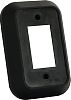 JR Products 13495 Spcr for Single Face Plate Blk