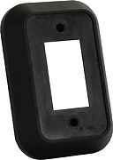 JR Products 13495 Spcr for Single Face Plate Blk