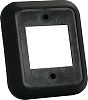 JR Products 13525 Spcr for Double Face Plate Blk