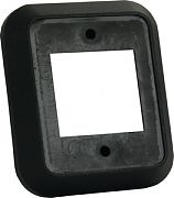 JR Products 13525 Spcr for Double Face Plate Blk