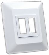 JR Products 13615 Double Switch Base