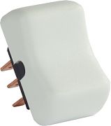 JR Products 13895 Spst On/Offor On Switch White