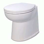 Jabsco 17" Deluxe Flush Fresh Water Electric Toilet - 12 Volt