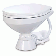 Jabsco Electric Marine Toilet - Regular Bowl with Soft Close Lid - 24 Volt
