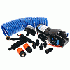 Jabsco Hotshot HD4 Heavy Duty Washdown Pump with 25´ Hosecoil - 12 Volt - 4 GPM - 60 Psi